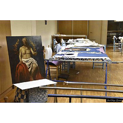 Visita al Museo del Paso Azul de la Semana Santa de Lorca - Foto 19