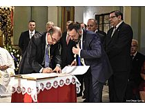Hermanamiento de la Agrupaciones Marianas Titulares y Besamanos. - Foto 10