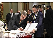 Hermanamiento de la Agrupaciones Marianas Titulares y Besamanos. - Foto 12