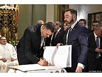 Hermanamiento de la Agrupaciones Marianas Titulares y Besamanos. - Foto 16