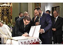 Hermanamiento de la Agrupaciones Marianas Titulares y Besamanos. - Foto 17