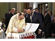Hermanamiento de la Agrupaciones Marianas Titulares y Besamanos. - Foto 18
