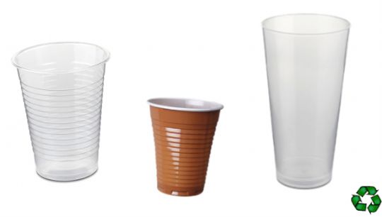 Vasos de plástico Vasos de plástico