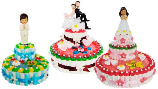 Tartas con figuras