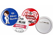 Chapas alfiler 58MM