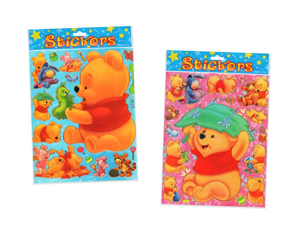 Pegatinas stickers winnie the pooh (19,5x25 cm.)