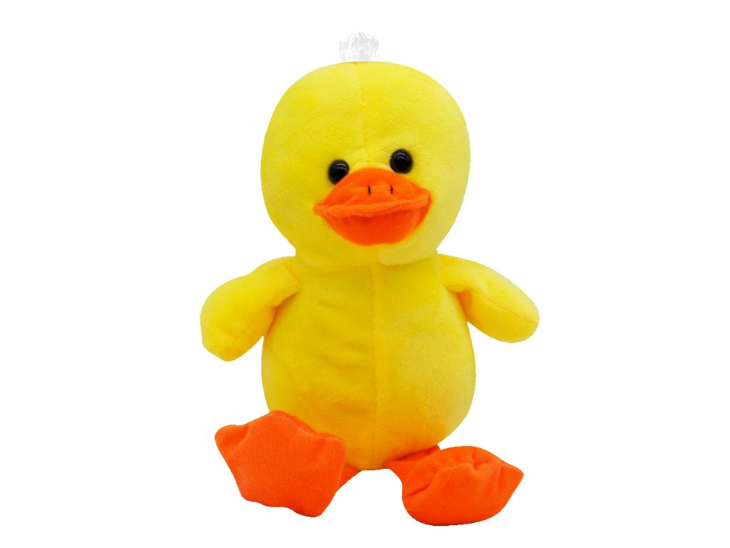 Peluche pato (H: 25 cm.)