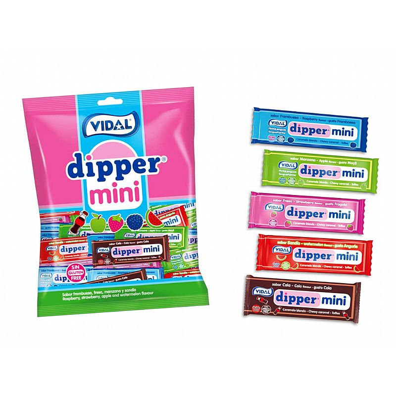 Dipper mini sabores surtidos (275 gr. - Aprox. 69 unds.)