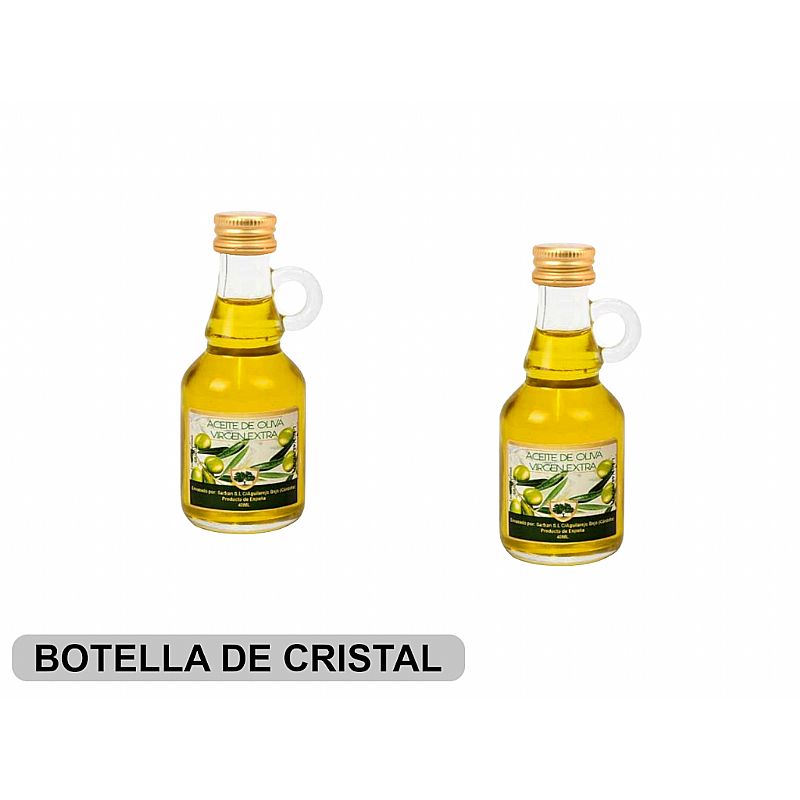 Aceite de oliva virgen exrta galón (4 cl. - 9,5 cm.)