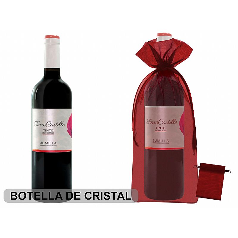 Vino tinto TorreCastillo + bola de tul (9968)