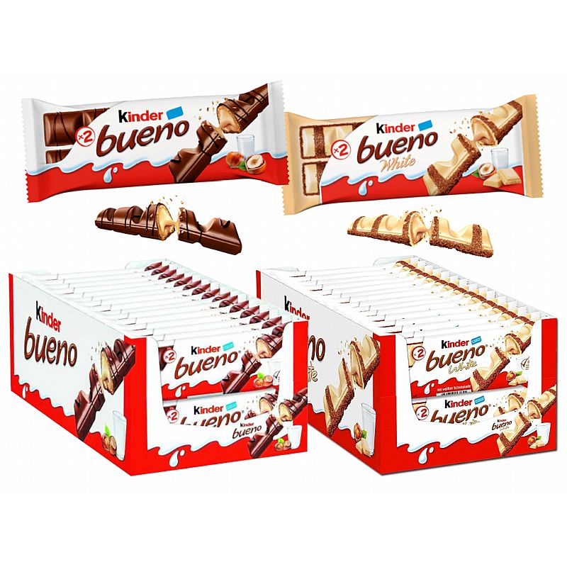 Kinder bueno 21,5 gr. (30 unds.)