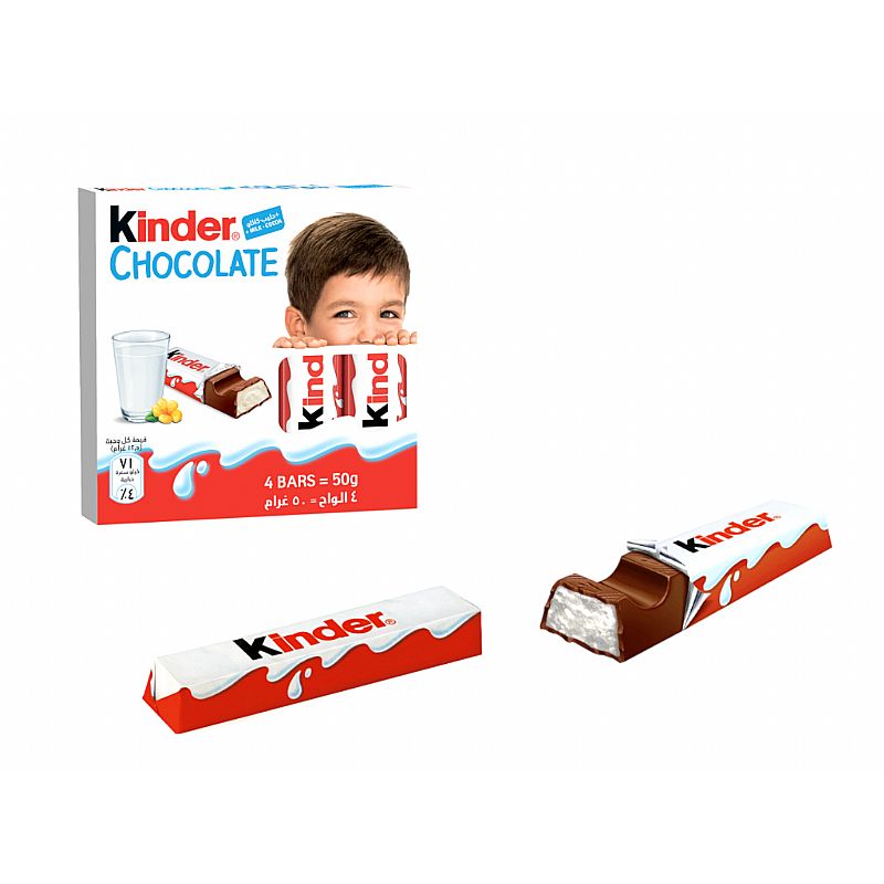 Kinder chocolate 12,5 gr. (4 unds.)