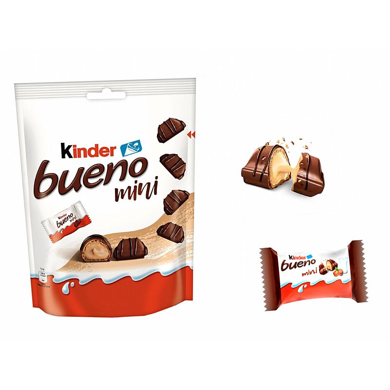 Mini kinder bueno 108 gr. (18 unds.)