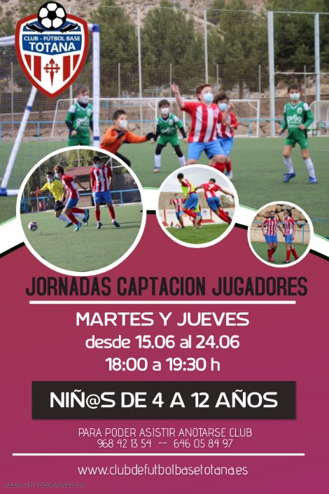 JORNADAS DE CAPTACION TEMPORADA 2021-2022