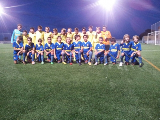 Entrenamiento alevín Villarreal CF SAD