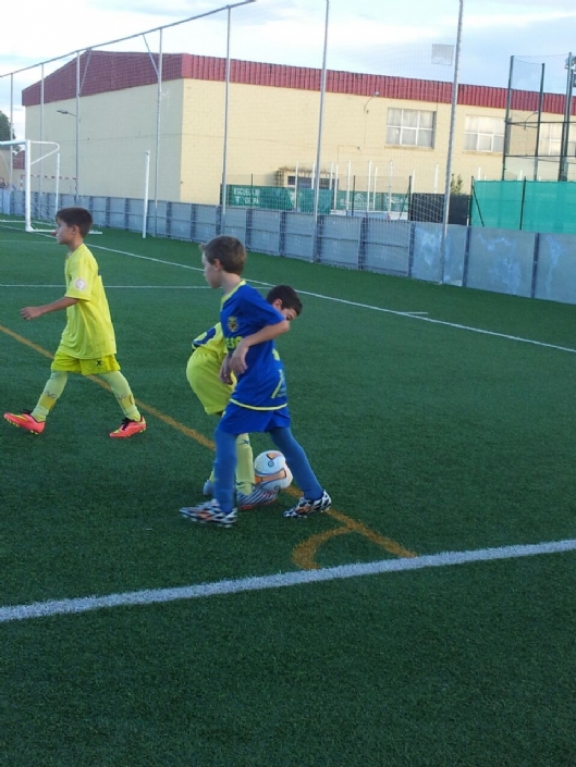 Entrenamiento alevín Villarreal CF SAD