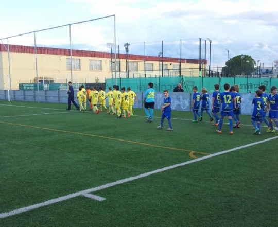 Entrenamiento alevín Villarreal CF SAD