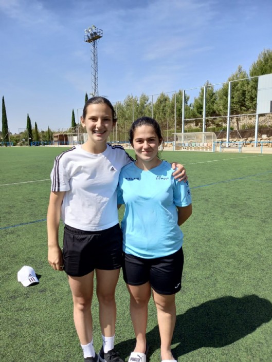 CONVOCATORIA SELECION MURCIANA NATALIA ESTEBAN Y ANGELA RUIZ