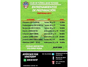 Entrenamientos de Preparación