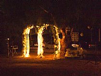 Altar de noche