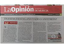 Artículo en el periódico La Opinión del 29 de Diciembre de 2016 Artículo en el periódico La Opinión del 29 de Diciembre de 2016