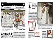 Página 1 de la sección Personal Shopper Novias del nº 12 de la revista Müsh Magazine