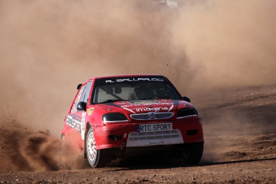 Gallardo y Lucena triunfan en el Autocross de Totana