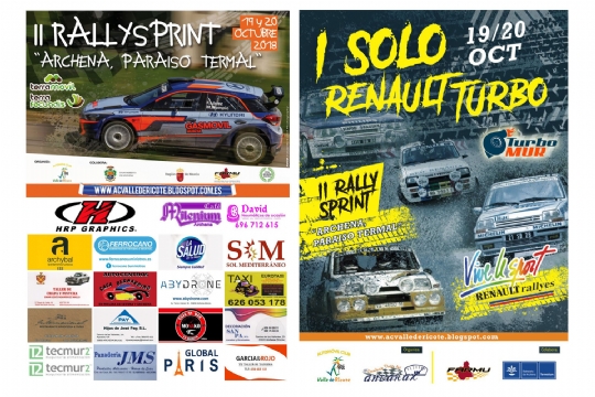 II Rallysprint Archena - Paraiso Termal - I Solo Renault Turbo