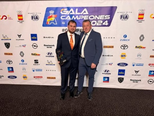 David Cánovas, miembro del Automovil Club Totana, 3º en la Categoría 2 del Campeonato de España