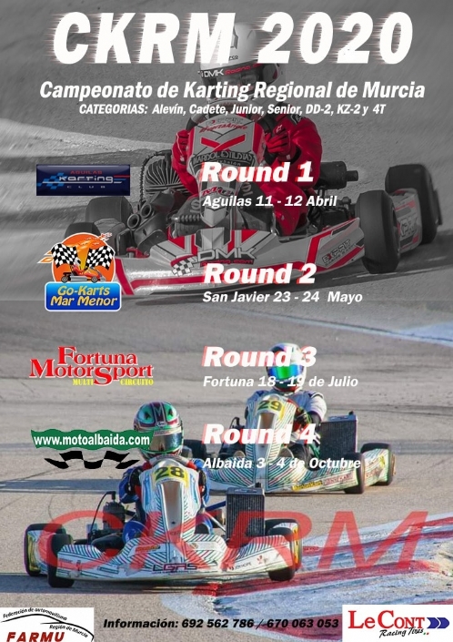 Regresa el Campeonato de Karting de la Región de Murcia