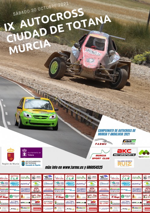 IX Autocross Totana - NUEVA FECHA SÁBADO 30 OCTUBRE