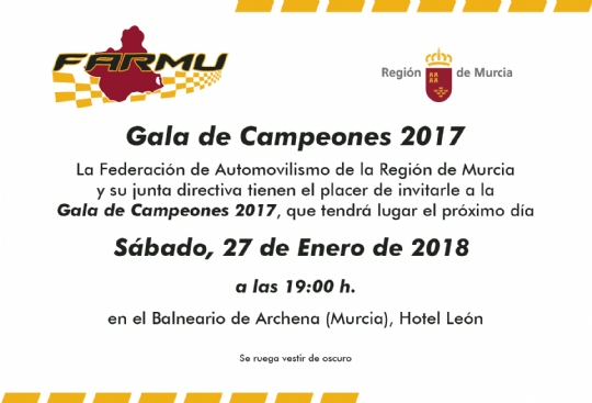 Gala de Campeones FARMU 2018