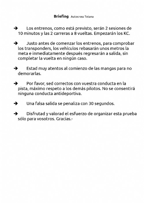 IX Autocross Totana - NUEVA FECHA SÁBADO 30 OCTUBRE