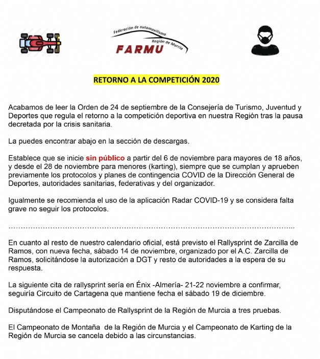 Retorno a la competición