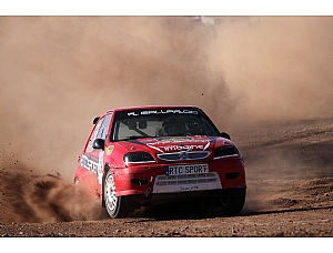 Gallardo y Lucena triunfan en el Autocross de Totana