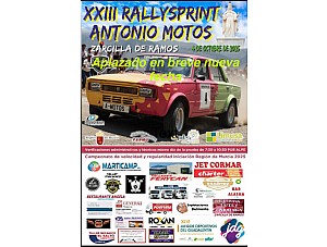 APLAZADO EL XXIII RALLY SPRINT 