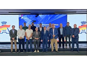 El Presidente de la FARMU, David Cánovas Arias asiste a la reunión convocada por la  Real Federación Española de Automovilismo,