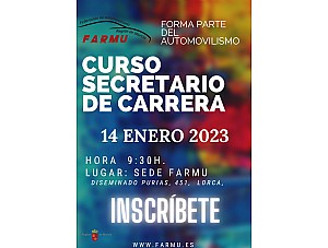 Curso de secretarios de carrera 2023