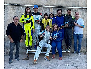José Antonio Sánchez y Lydia López, ganadores del Rally Sprint, 