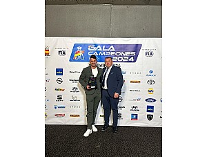 Pedro Garcia, galardonado en la Gala de Campeones 2024.