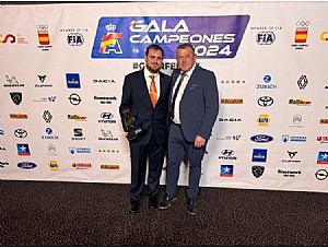 David Cánovas, miembro del Automovil Club Totana, 3º en la Categoría 2 del Campeonato de España