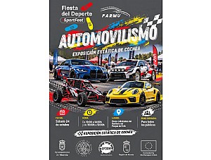 La Federación Murciana de Automovilismo estará presente en la Fiesta del Deporte con una exposición estática de coches
