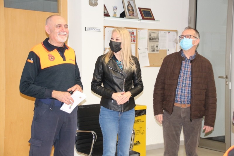 La agrupación de voluntarios de Protección Civil de Alhama, Corremayo Mayor 2022