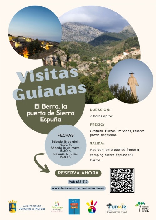 Alhama impulsa un programa de visitas guiadas de primavera para descubrir El Berro, Gebas y la Fiesta de Los Mayos