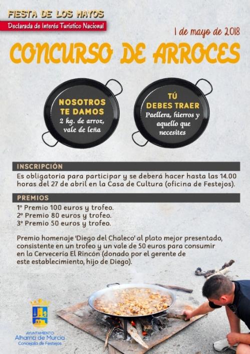 Bases del concurso de arroces 2018