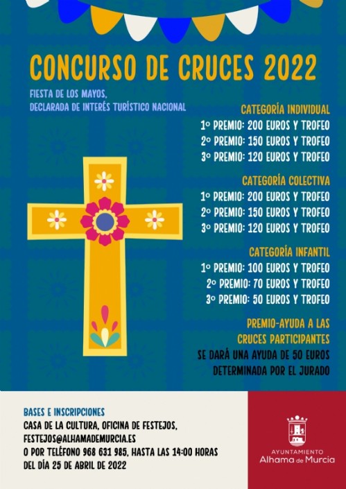 Bases de los concursos de Mayos, Cruces y decoración de ventanas y balcones 2022