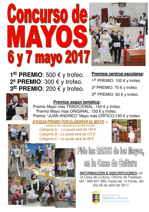 Bases reguladoras del concurso de Mayos 2017