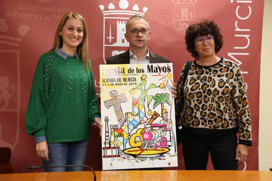 El cartel de Iñaki Fernández anunciará la Fiesta de Los Mayos 2019