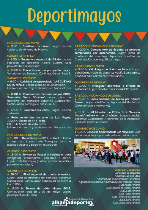 Fiesta de Los Mayos 2019: programa de actividades