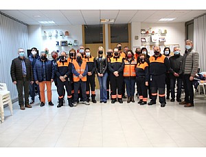 La agrupación de voluntarios de Protección Civil de Alhama, Corremayo Mayor 2022